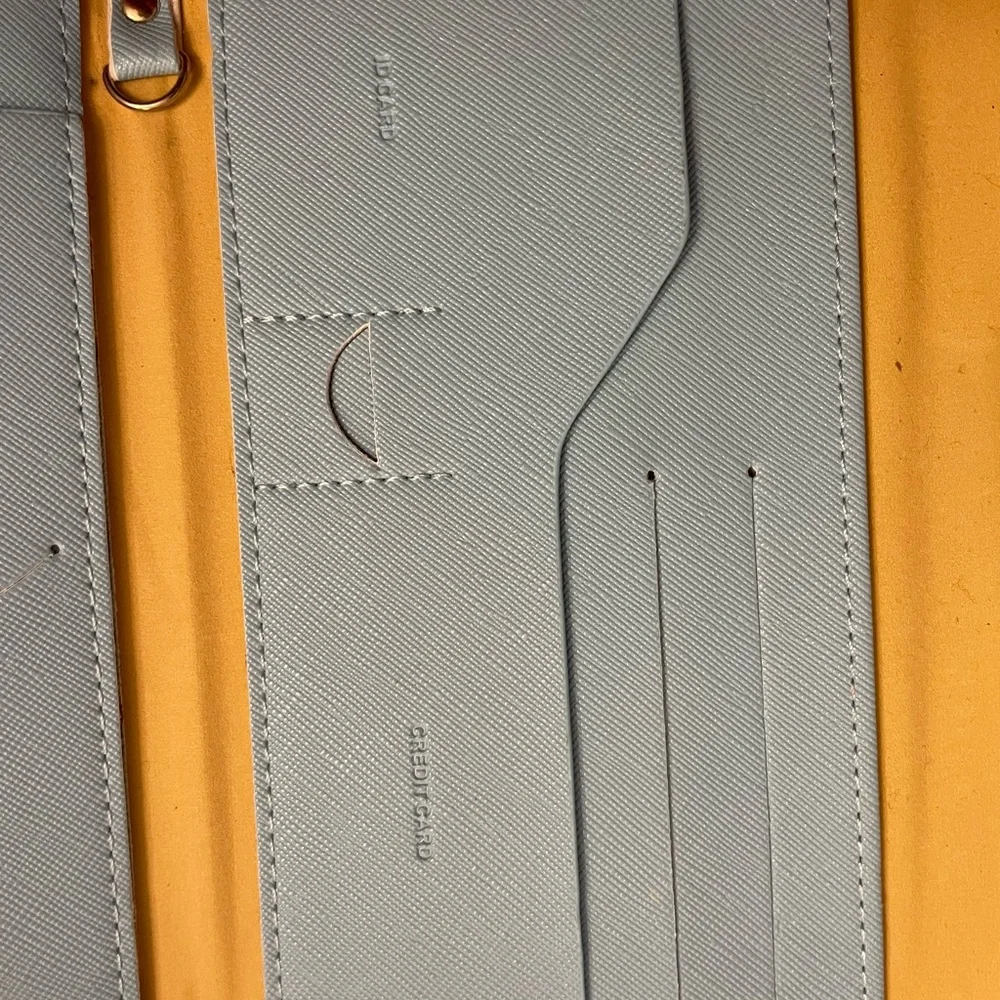 Chic Women's Grayish Blue Wallet New